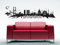 KLEBEHELD® Wandtattoo Istanbul Skyline