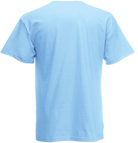 Fruit of the Loom T-Shirt, himmelblau, XXL