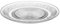 Secret de Gourmet - Set von 6 desserttellern renaissance d20 - Renaissance Dessertteller, Glas, Durchmesser 20 cm