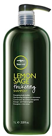 Paul Mitchell Tea Tree Lemon Sage Thickening Shampoo - Volumen-Shampoo für feines Haar, kräftigende Haar-Wäsche in Salon-Qualität, 1000 ml
