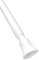 WHITE SPRING LOADED TENSION ROD 56-91cm (22-36) For light Weight Nets & Voiles - Curtains At Home
