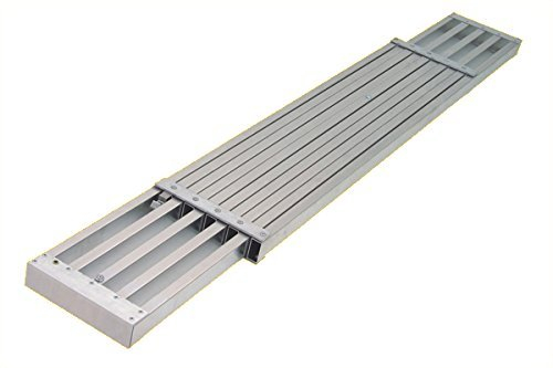 Alu Ausziehbohle, Teleskopdiele- stabile ausziehbare Alubohle (1,76 bis 3 Meter). Aludiele zur Erstellung einer Arbeitsplattform, belastbar bis 150 kg