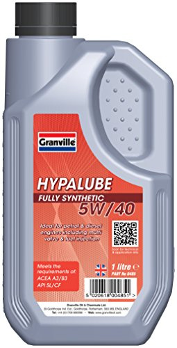 GRANVILLE HL0485 Hypalube Fully Synthetic 5W/40, 1 Liter