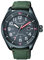CITIZEN Reloj Analógico para Hombres de Cuarzo con Correa en Nailon AW5005-39H