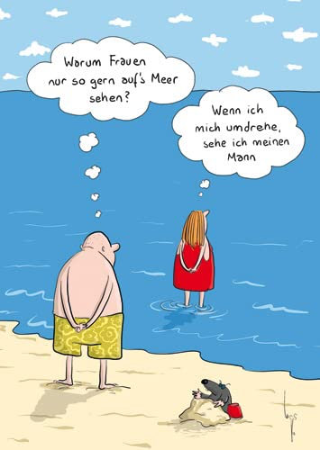 modern times 10er Set Postkarte CARTOON - Motiv: WENN ICH MICH UMDREHE, Anlass: Fun Cartoon/Satire, Künstler/Verlag: KÖPENICKER CG © LARS, Mario, Größe: A6