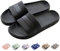 Ciabatte da Mare Uomo & Donna & Coppia, Fascetta Larga, Pantofola Sandalo Tipo Ciabatta Perfetto per L'Estate, Nero, EU 36/37 (240mm)