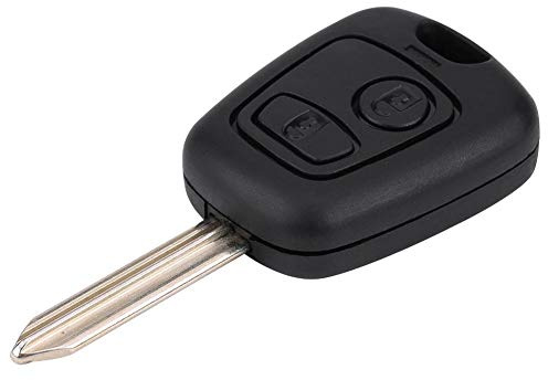 EBTOOLS para citroen xsara Picasso Llave remota de coche, 2 botones ABS compacto coche llave remota Fob 433MHz ID46 para Saxo Picasso Xsara Berlingo