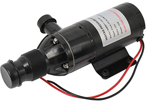 NovelBee 12V 12 GPM Macerator Pump,Waste Water Pump for Boat Camper Home Industry