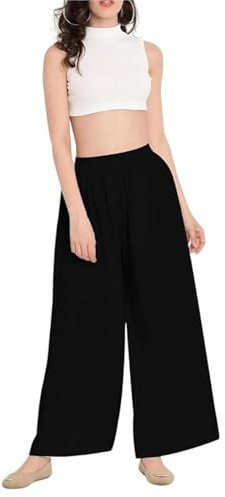 BODYWEAR LTD Palazzo Pants Black