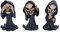 Nemesis Now Three Wise Reapers Unisex Statue Standard Polyresin Gothic, Totenköpfe