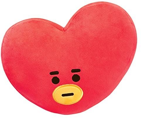 AURORA, 61467, BT21 Offizieller Merchandise, TATA Plüschkissen, Blau und Rot