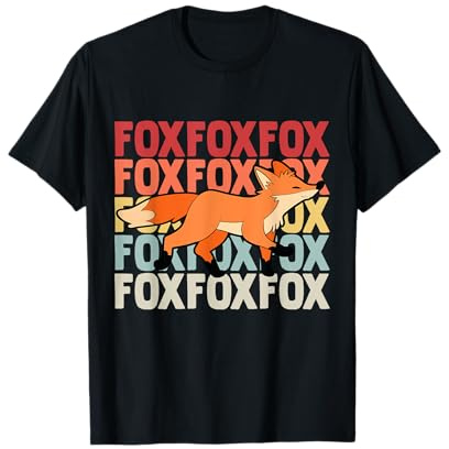 Fuchs Tshirt Clever Fuchsliebhaber Füchschen Rotfuchs Schlau T-Shirt
