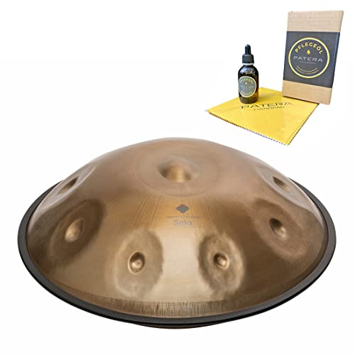 Sela SE 202 Harmony Handpan D Amara Stainless Steel + Patera Pflege-Öl
