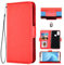 Auotu Custodia Case PU Pelle Flip Magnetica Custodiar Protettiva Portafoglio Cover Per CAT S62 Pro/Cat S62 Smartphone (Rosso)