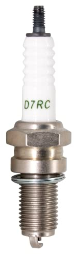 TORCH D7RC Zündkerze Ersetzen für NGK DR7EA Zündkerze, für RA8HC, für IX22 X22ESR-U, für Yamaha RAPTOR XT250,BIG BEAR 250,für Suzuki Ozark 250,für Arctic Cat 300 4X4 250 2x4,OEM