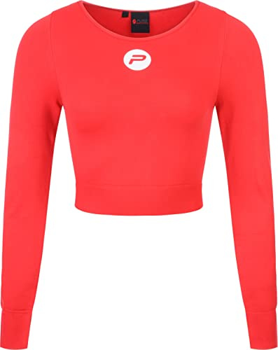 Pure2Improve Damen P2i Sport Top Women Red. Material: Nylon 90%, Elastane 10% Shirt