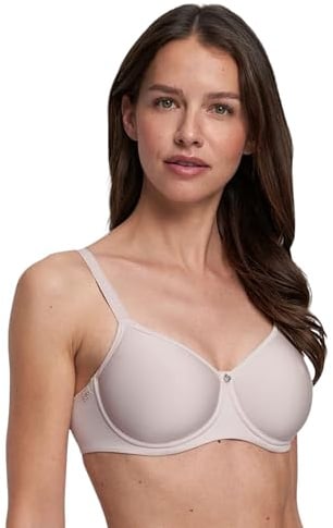 Susa Spacer BH Damen mit Bügel Catania I Damen-BHS aus atmungsaktivem Spacer Material I Angenehmes Hautgefühl I Cups ohne Naht vorgeformt I Sand I 70E