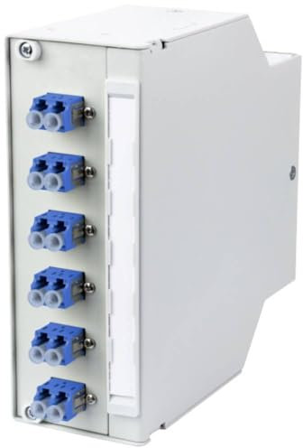 METZ CONNECT OpDAT REGpro VIK 6xLC-Duplex OS2 Panneau de brassage fibre optique 6 ports LC