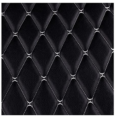 Kunstleder Gesteppt Meterware Polsterstoff Möbelstoff Gesteppt Kaschiert Leder Polsterstoff Stoff Kunstleder Polsterstoff Bezugsstoff Lederoptik Als Polster-Stoff/Sitzbezug für Den Innen(Size:1.6X1m)