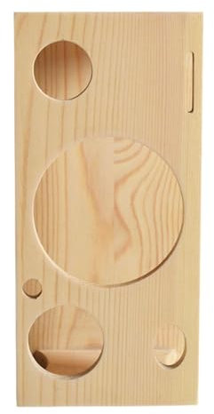 LOVIVER Coctelera, estante de madera, organizador de herramientas para barman, centro de mesa, soporte de exhibición profesional para principiantes, encimera