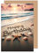 Edition Seidel Premium Geburtstagskarte mit Umschlag. Glückwunschkarte Grußkarte Karte Billet Geburtstag Happy Birthday Mann Frau Strand Meer Seestern Muscheln Sonnenuntergang (G3565 SW024)