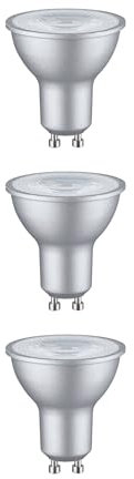 Paulmann 5232 Set Standard 230V LED Reflektor GU10 3er-Set 3x460lm 3x7W 2700K dimmbar Chrom matt