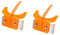 Extractor eléctrico de limón, naranja, extractor, piezas, cortador y pelador con soporte de acero inoxidable para la serie XC-2000E