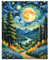Landschaft Diamond Painting Erwachsene Diamant Painting Landschaft Full DIY Diamant Kunst Malerei Stickerei Set Home Wand Dekor 30x40cm