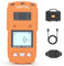 TopTes Guard-566 Detector Monóxido de Carbono Recargable, con Clip Trasero, Alarmas Visuales, Sonoras y por Vibración, 168h de Autonomía, Umbrales de Alarma Ajustables para Uso Doméstico y Laboral
