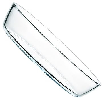Amosfun Plato Ovalado Para Ensalada Bandeja De Vidrio Resistente Al Calor Fuente Para Hornear Utensilios De Cocina