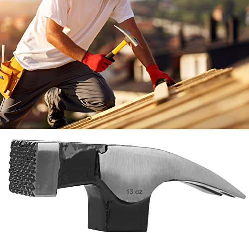 Claw Hammer Head, Framing Hammer Head 13oz Right Angle Double Fork Carpenter Martillos De Construccion Woodworking Farm Tool for DIY and Woodworking