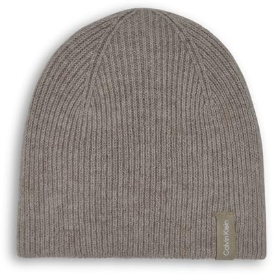 Calvin Klein Damen Beanie-Mütze Reversible Color Pop Beanie with Ck Logo Patch