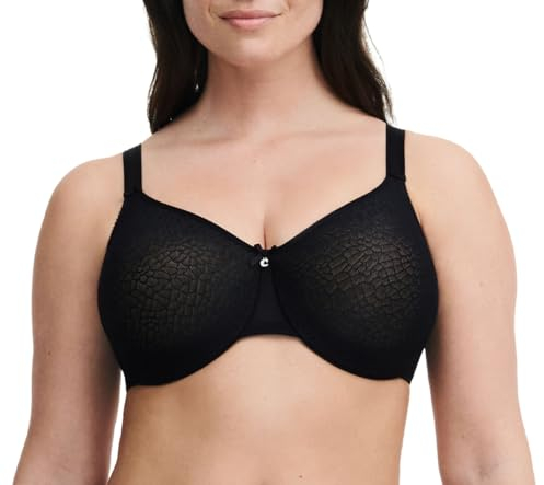 Chantelle Women's, C MAGNIFIQUE, Covering Molded Bra, Women's invisible lingerie, Black (Schwarz 11), 36FF