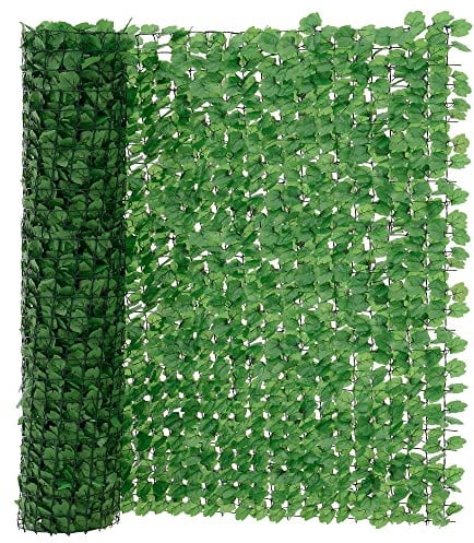 Neuhaus Valla de Hojas Artificiales (150 x 300 cm) PVC Protector Visual y contra el Viento -Resistente