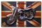 Placa de metal vintage de 20 x 30 cm, placa de arte de pared, cartel de café, bar, pub, motor # 2