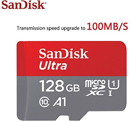 SanDisk Carte Micro SD Classe 10 TF SDHC 16 Go 32 Go 64 Go 128 Go SDXC 128GB
