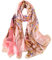 heekpek Foulard Femme Foulards en Satin Foulard Imprimé Echarpe Foulard Leopard Wraps Foulard Satin Joli Foulard Fleur Châle Long Foulard