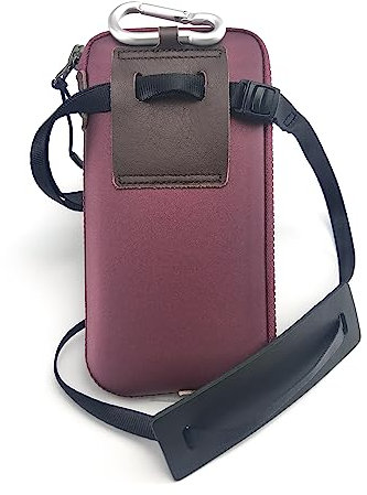OneJoy Étui pour téléphone Portable Taille L 170 x 85 x 12 mm Bordeaux 002 avec bandoulière ou Ceinture…