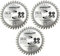 3 Stück HM Sägeblatt Ø 85 x 15 mm 36 Zähne Kreissägeblatt Kreissäge Handkreissäge für Holz Kunststoff kompatibel mit Bosch GKS 10,8-12 V LI