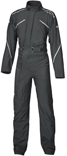 Held Monsun II 1-Teiler Motorrad Regenkombi, schwarz, 4XL