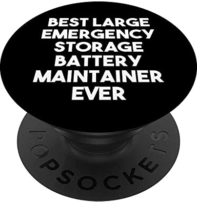 Best Large Emergency Storage Battery Maintainer Ever PopSockets Swappable PopGrip
