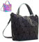 CAFINY Geometrisches Portemonnaie für Frauen Geometrische leuchtende Geldbörsen und Handtaschen Geometrische Taschen und holographische Crossbody-Tasche (Large)