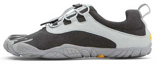 Vibram FiveFingers Herren V Run Retro Sneaker, Schwarz Grau, 45 EU