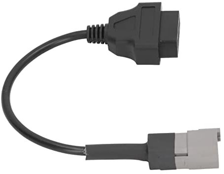 6PIN auf 16PIN Diagnosekabel Adapter, OBDII Scannerkabel Ersatz für Moto ATV UTV Motorrad Fahrrad