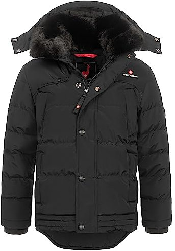 Höhenhorn Bergoo Kinder Winter Jacke Schwarz Gr. 164