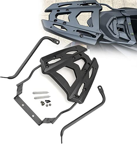 WARFEL Motorrad Dekoration Für Y&amaha Aerox 155 Aerox155 Nvx 155 NVX155 2015 2016 2017 2018 2019 2020 Hintere Ladehalterung Stützgepäckbrett Gepäckträger Heckklappe