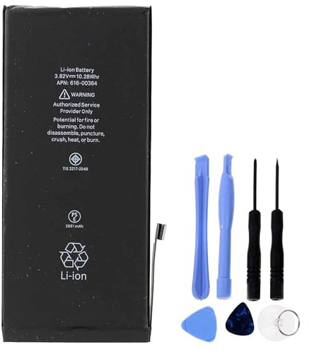 Ellenne ELLENNE - Battery compatible with iPhone 8 Plus 2691 mAh with tool kit included