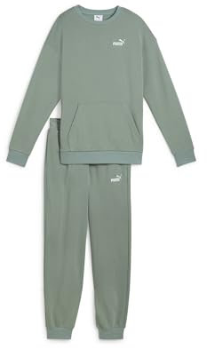 PUMA Relaxed Sweat Suit TR cl, Abiti lavorati a maglia Donna, Green Moon, M