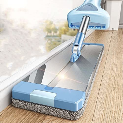 OUZBEM Mop Cleaning Floor Squeeze For Wash Home And Kitchen Aluminum Head Rotary Dry House Window Wiper Squeegee Flat Dust Brush vision