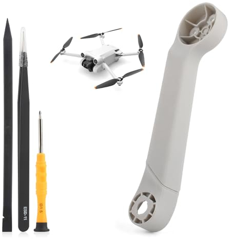 TGHongKy Ersatz Arm Reparatur Teile für mini 3 pro Arm Shell Ersatzteile für DJI mini 3 pro Arm Ersatzteile für mini 3 pro Drohne Zubehör mit Werkzeug-Kit(Ohne Motor/Rechts Hinterarm)